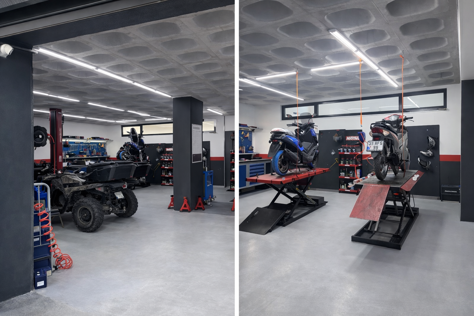 ATV servis ve bakım çalışması